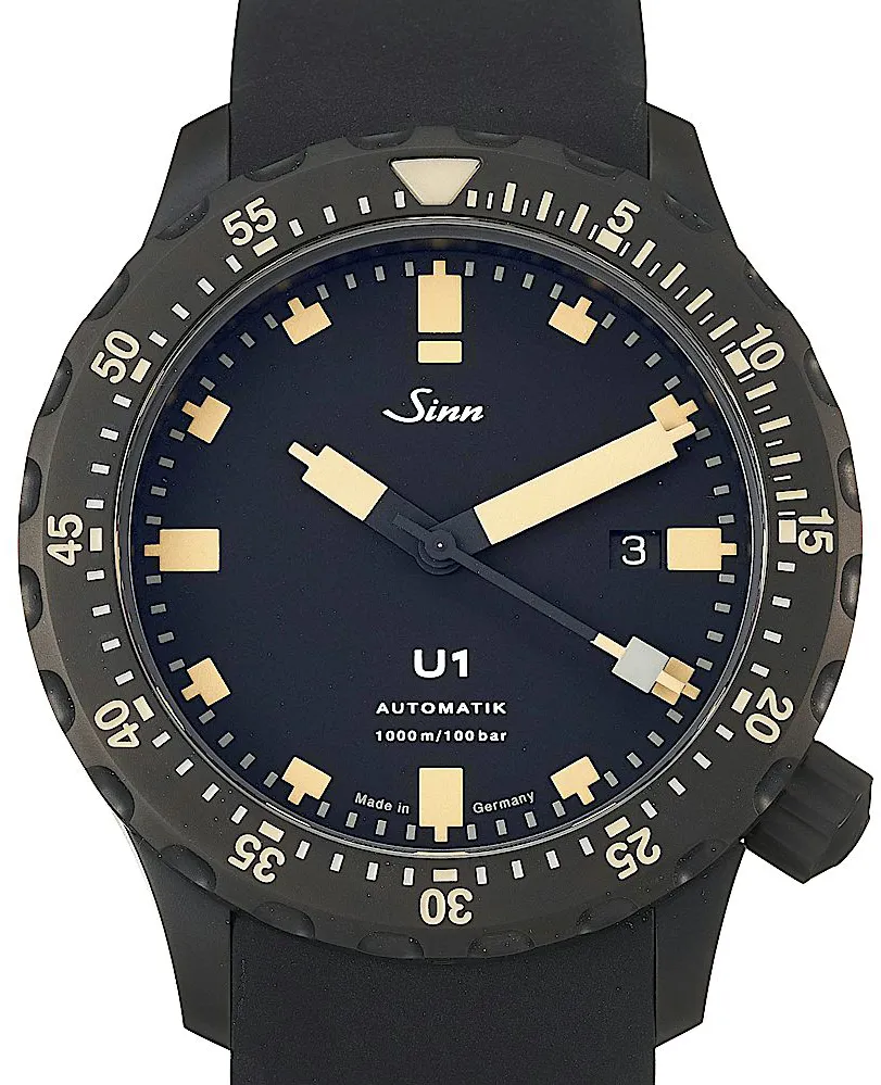 Sinn U1 1010.023 44mm U-Boat Stahl Black