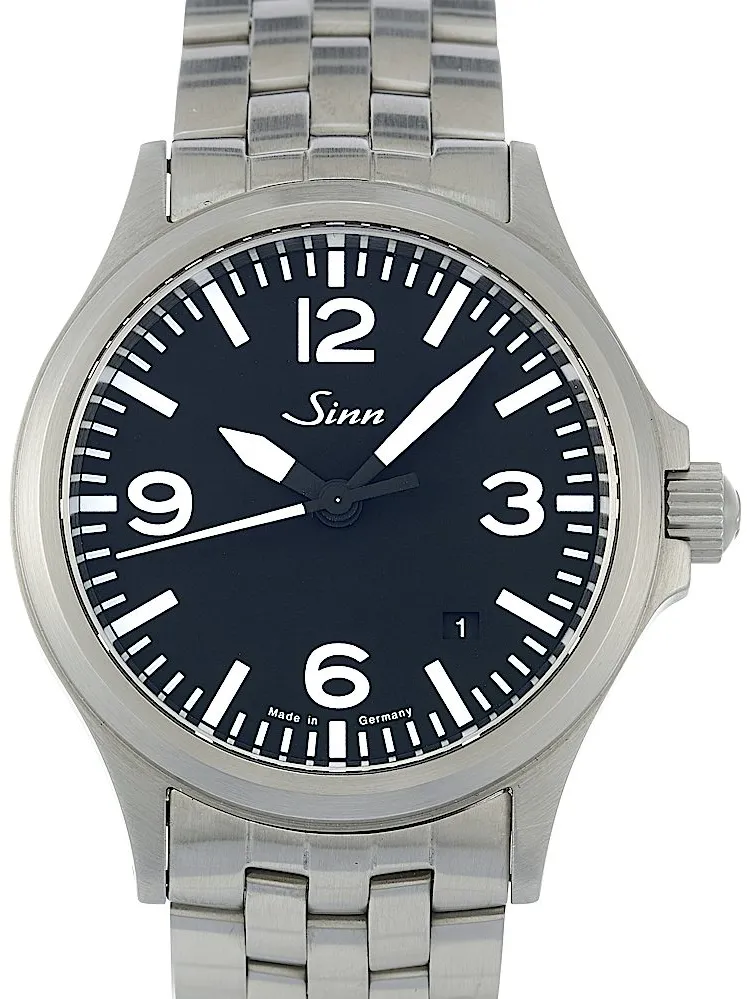 Sinn 556 556.014 38mm Edelstahl Black