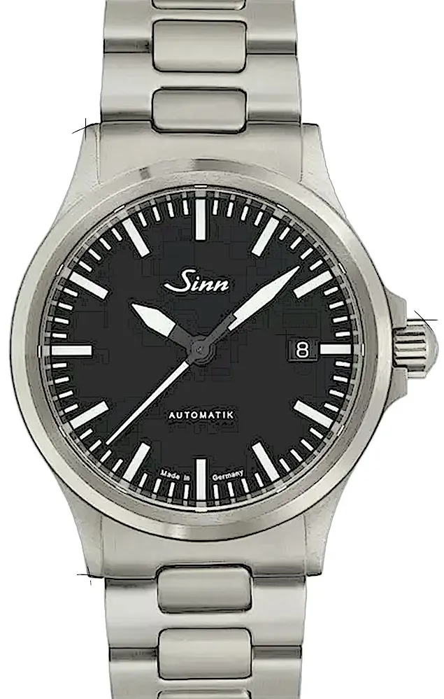 Sinn 556 556.010 38mm Edelstahl Black