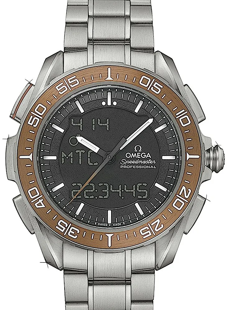 Omega Speedmaster 318.90.45.79.01.003 45mm Titan Black