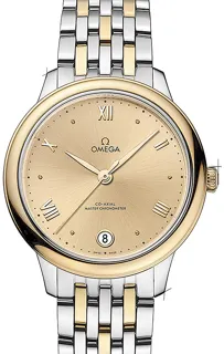 Omega De Ville Prestige 434.20.34.20.08.001 Yellow gold Gelb