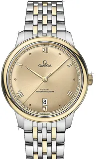 Omega De Ville Prestige 434.20.40.20.08.001 Yellow gold Golden