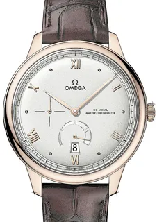 Omega De Ville Prestige 434.53.41.21.02.001 Rose gold Silber