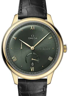 Omega De Ville Prestige 434.53.41.21.10.001 Yellow gold Green