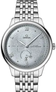 Omega De Ville Prestige 434.10.41.21.03.001 Stainless steel Blau