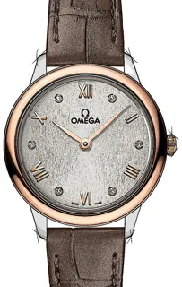 Omega De Ville 434.23.28.60.52.001 Yellow gold Silber