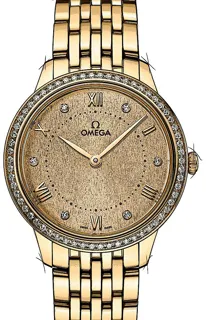 Omega De Ville 434.55.30.60.58.001 Yellow gold