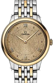 Omega De Ville 434.20.30.60.08.001 Yellow gold Golden