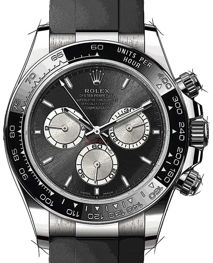 Rolex Daytona 126519LN 40mm Yellow gold Schwarz