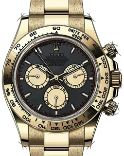 Rolex Daytona 126508 Yellow gold Schwarz