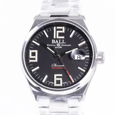 Ball Roadmaster M Icebreaker NM9030B-S1C-BK 40mm Stainless steel Black