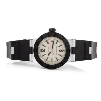 Bulgari Diagono AL 29 TA 29mm Aluminium Silver 2