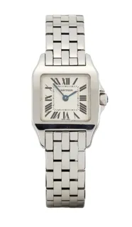 Cartier Santos Demoiselle 2698 Stainless steel Silver