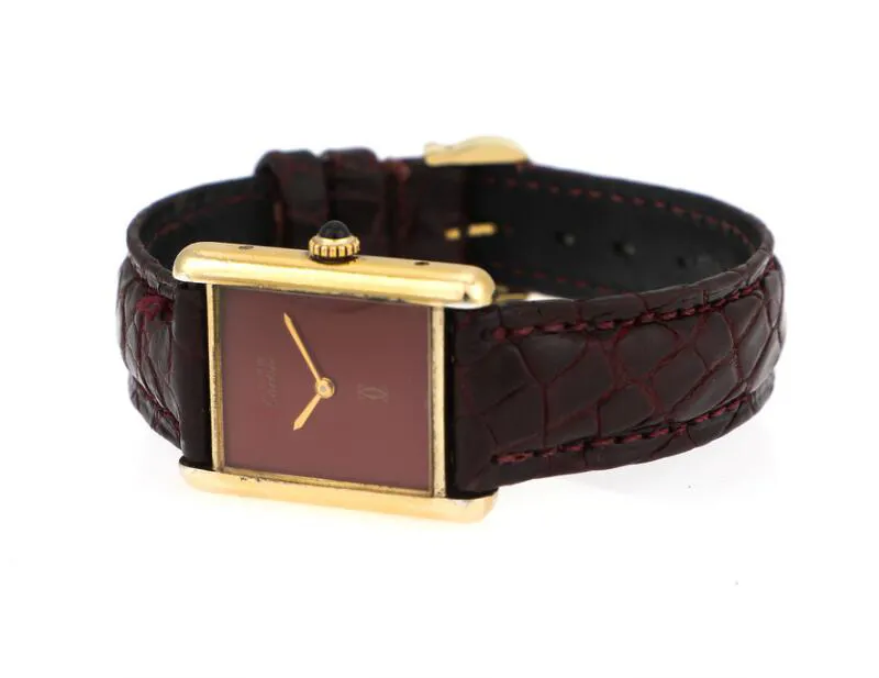 Cartier Must de Cartier 23.5mm Gold-plated sterling silver Red 2