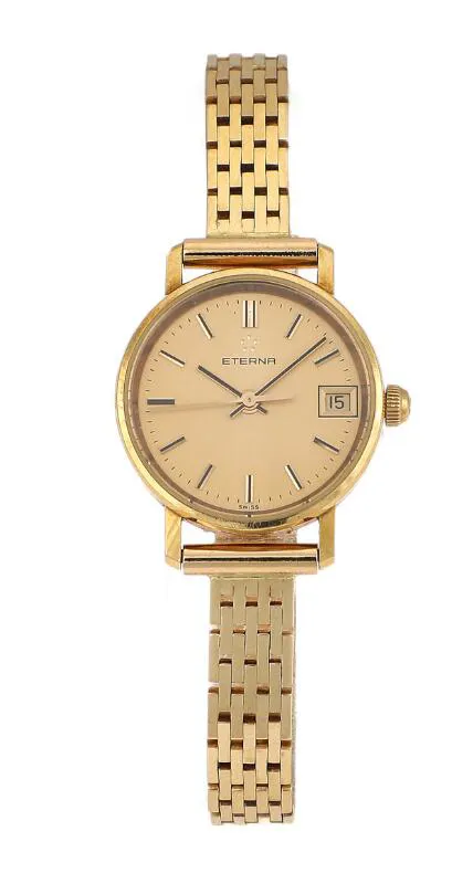 Eterna 21mm Yellow gold Golden