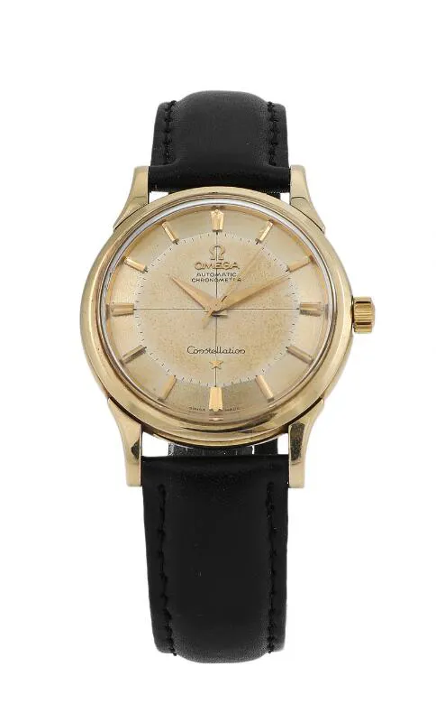 Omega Constellation 14381/2 34.5mm Yellow gold Champagne