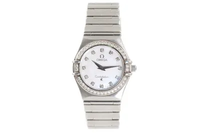 Omega Constellation 1458.75.00 25.5mm Stainless steel and Diamond White 7