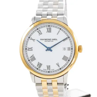 Raymond Weil Toccata 5485-STP-00359 Yellow gold and Stainless steel and PVD White