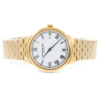 Raymond Weil Toccata 5485-P-00359 39mm Yellow gold and Stainless steel and PVD White 2