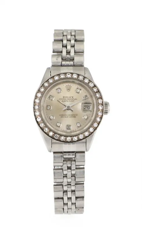 Rolex Datejust 6916 26mm Stainless steel and Diamond White