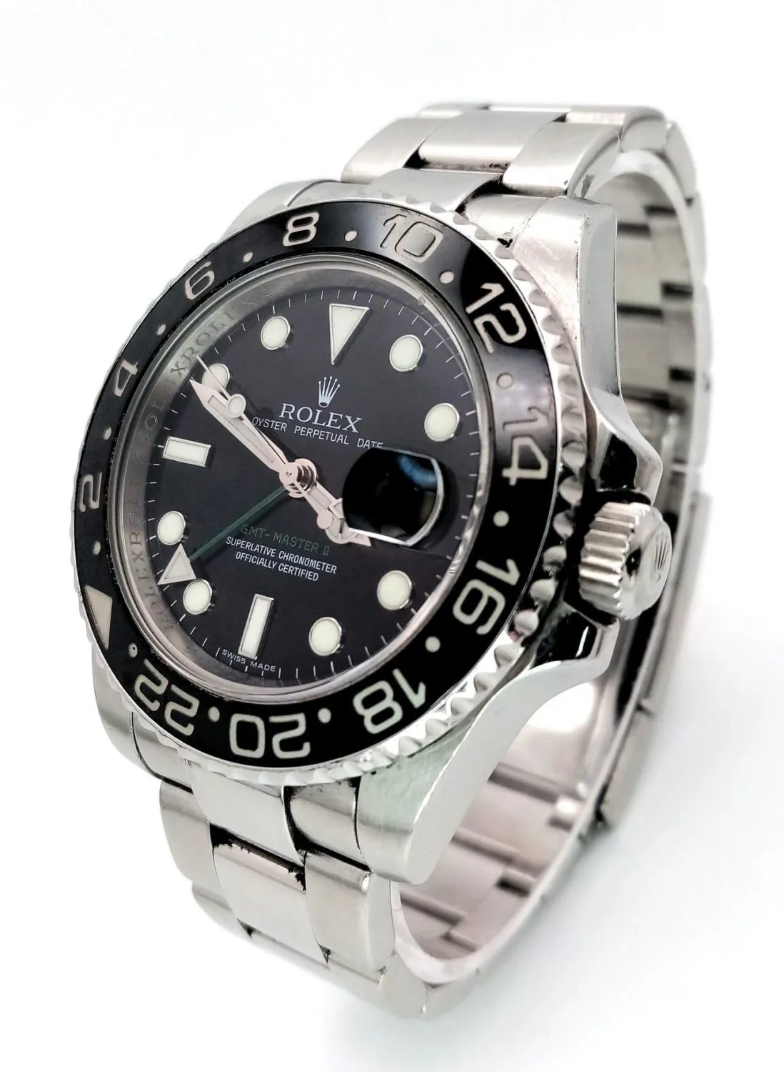 Rolex GMT-Master II 116710LN-0001 40mm Stainless steel Black 1