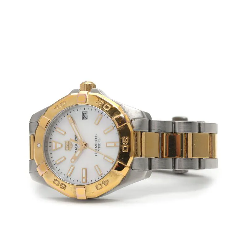 TAG Heuer Aquaracer WZW6214 32mm Yellow gold and Stainless steel Mother-of-pearl 2