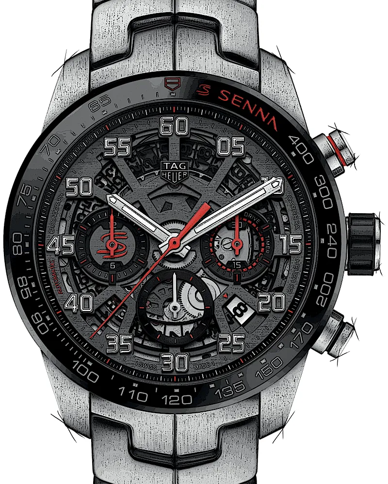 TAG Heuer Carrera CBG2013.BA0657 43mm Stainless steel Grey