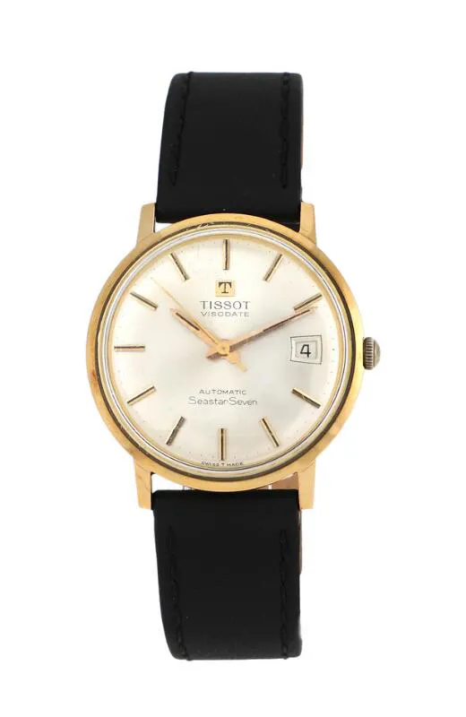 Tissot Seastar 34mm Yellow gold Cream