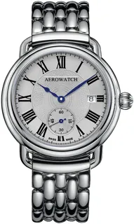 Aerowatch 1942 A 76983 AA02 M Stainless steel Silver