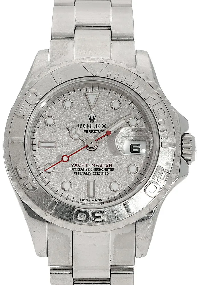 Rolex Yacht-Master 169622 29mm Edelstahl / Platin Silber