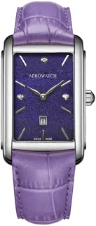 Aerowatch Intuition A 49988 AA05 Edelstahl Purple