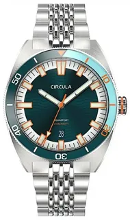 Circula Aquasport AE-ST-BB+SB-A Edelstahl Blau