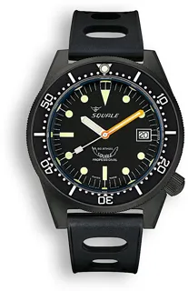 Squale 1521 1521PVD.NT Schwarz