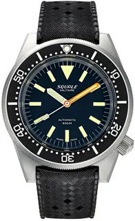 Squale 1521 1521MIL.ME20 Edelstahl Schwarz