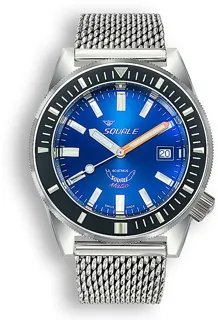 Squale Matic MATICXSB.ME22 Edelstahl Blau