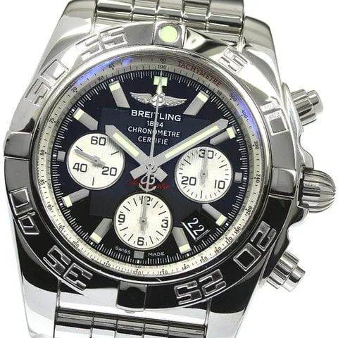 Breitling Chronomat AB0110 44mm Steel Black