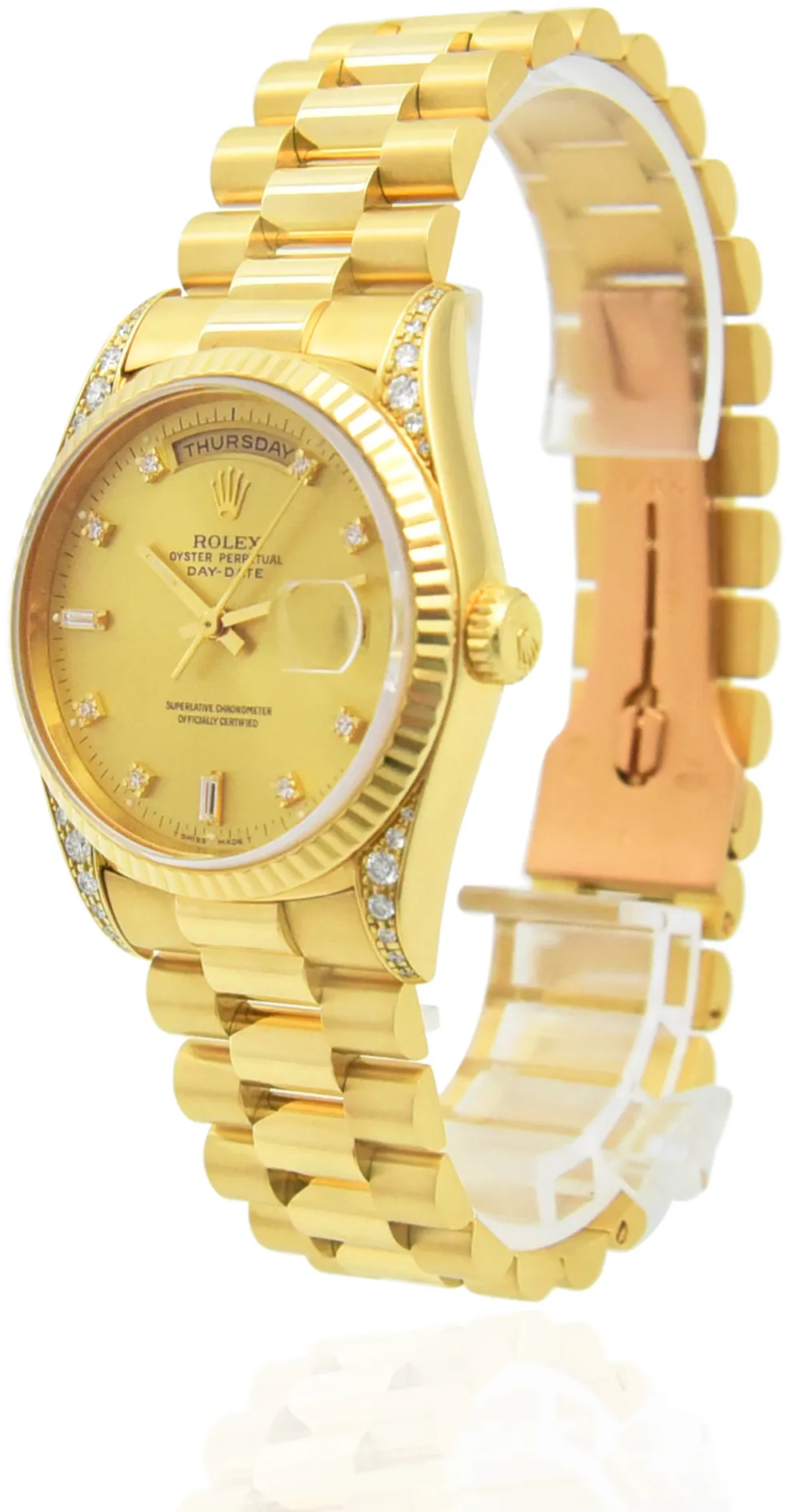 Rolex Day-Date 36 18338 36mm Yellow gold Champagne 1