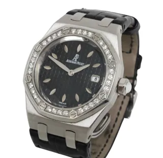 Audemars Piguet Royal Oak Stainless steel and Diamond Black