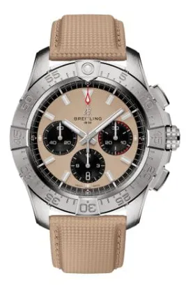 Breitling Avenger AB0147101A1X1 44mm Stainless steel Beige