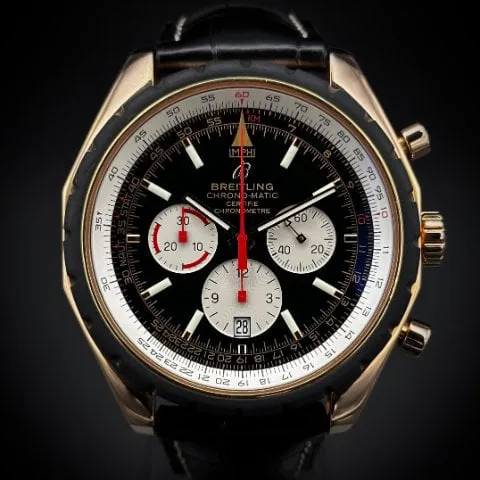 Breitling Chrono-Matic R14360 49mm Rose gold Black