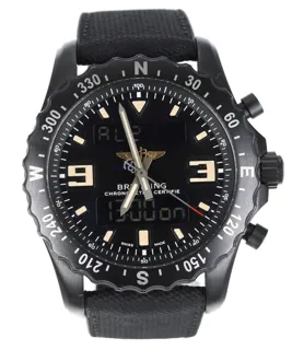 Breitling Chronospace M78366 Stainless steel and Black DLC Black