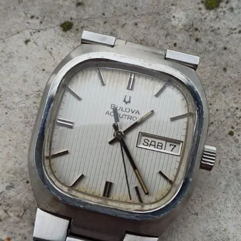 Bulova Accutron 35mm Stainless steel