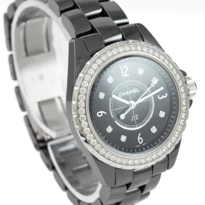 Chanel J12 H3108 33mm Black ceramic Black 5