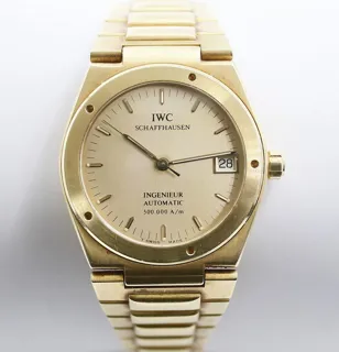 IWC Ingenieur Automatic IW9238 Yellow gold Golden