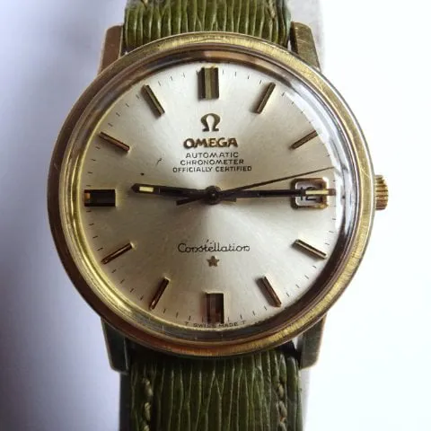 Omega Constellation 168.010 35mm Yellow gold and Stainless steel Silver