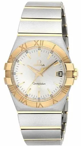 Omega Constellation Quartz 123.20.35.60.02.002 35mm Yellow gold and Stainless steel Silver