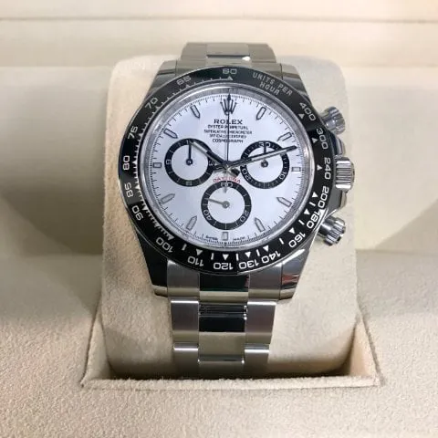 Rolex Daytona 126500LN-0001 40mm Oystersteel White