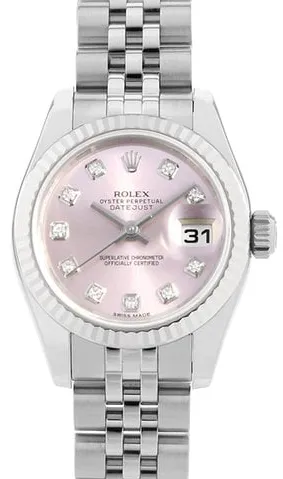 Rolex Lady-Datejust 179174G 26mm Yellow gold and Stainless steel Pink