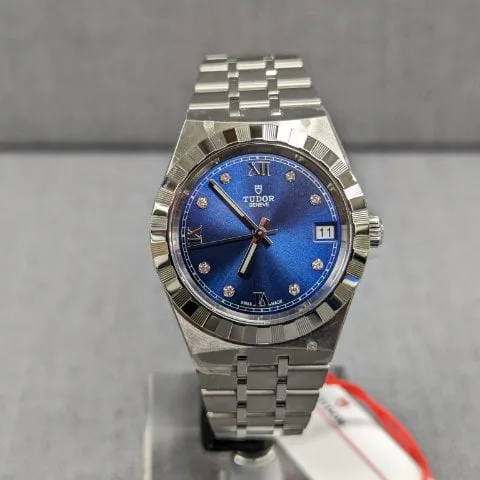 Tudor Royal M28400-0007 34mm Stainless steel Blue