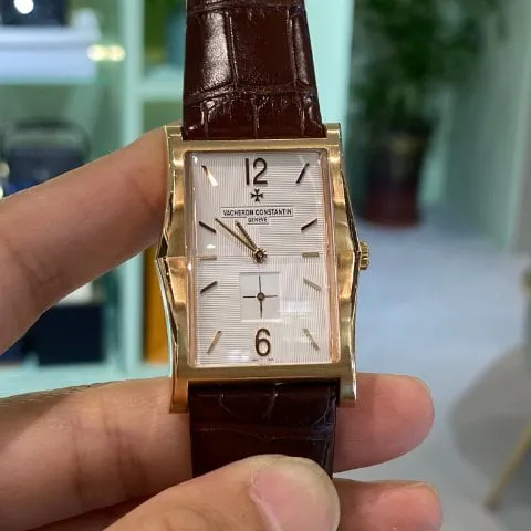 Vacheron Constantin Historiques 81018/000R 9657 44.5mm Rose gold Silver